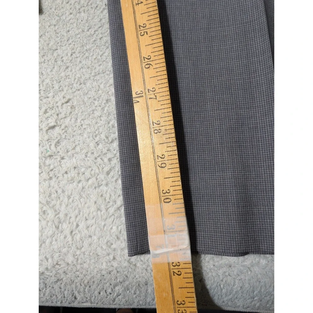 Banana Republic‎ Dress Pants Mens 35/32 Grey Slim Fit Tollegno 1900 Wool